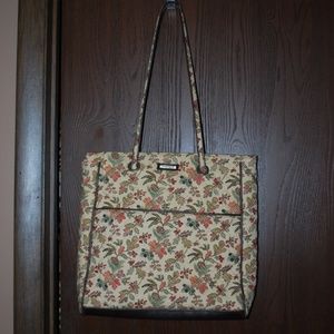 PRICE REDUCED - Longaberger Autumn Path Tote Bag
